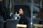 Amsterdam 2 april 2019
Amanda Balk op terras in Amsterdam zuid samen met een vriendin.