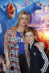 Amsterdam 7 april 2019
Premiere wonderpark in pathe arena. Bridget Maasland kwam met haar zoon Mees