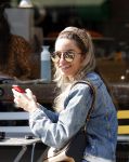 Amsterdam 16 april 2019
Christie Bokma op terras in Amsterdam zuid