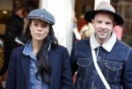 Amsterdam 12 april 2019
Opening winkel van Chantal Janzen &C op de van Woustraat. Cloe Leenheer met een vriend