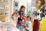 Amsterdam 12 april 2019
Opening winkel van Chantal Janzen &C op de van Woustraat. Danie Bles met zoon