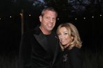 Bloemendaal 13 april 2019
Afscheidsfeest voor Hans Klok die naar Las Vegas gaat verhuizen. Debbie Verhey met partner