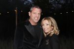 Bloemendaal 13 april 2019
Afscheidsfeest voor Hans Klok die naar Las Vegas gaat verhuizen. Debbie Verhey met partner