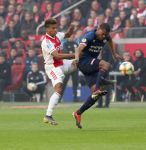 Amsterdam, 31 Maart 2019 AJAX-PSV, eindstand 3-1
Denzel Dumfries en David Neres