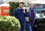 Amsterdam 16 april 2019
Diederik Jekel en John Korthaus   wandelend op cornelis schuytstraat.