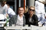 Amsterdam 10 april 2019
Eelko v Kooten met zijn vriendin Naomi v d Zwaan op terras.