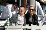 Amsterdam 10 april 2019
Eelko v Kooten met zijn vriendin Naomi v d Zwaan op terras.