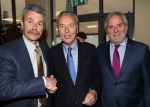 Den Haag, 8 Mei 2019
Uitreiking boek Elco Brinkman met de tekst: Bouwen en Bewaren
Elco Brinkman met 2 broers  Menno Brinkman en Bram Brinkman