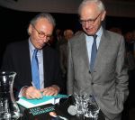 Den Haag, 8 Mei 2019
Uitreiking boek Elco Brinkman met de tekst: Bouwen en Bewaren
Mark Rutte met Onno Ruding