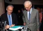 Den Haag, 8 Mei 2019
Uitreiking boek Elco Brinkman met de tekst: Bouwen en Bewaren
Mark Rutte met Onno Ruding