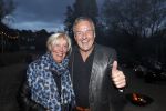 Bloemendaal 13 april 2019
Afscheidsfeest voor Hans Klok die naar Las Vegas gaat verhuizen. Frank Gutteling met vriendin Ans van Kuijeren