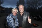 Bloemendaal 13 april 2019
Afscheidsfeest voor Hans Klok die naar Las Vegas gaat verhuizen. Frank Gutteling met vriendin Ans van Kuijeren
