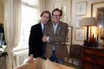 Den Haag 4 april 2019
Frank en Rogier van het SBS6 programma paleis voor en prikkie in hun eigen huis.