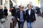 Amsterdam 1o0 mei 2019
Frank en Rogier van paleis voor een prikkie op straat in Amsterdam.