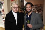 Amsterdam 12 april 2019
Opening winkel van Chantal Janzen &C op de van Woustraat. Freek Bartels met Jamai