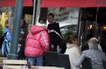 Amsterdam 7 mei 2019
Frenkie de Jong met zijn vriendin Mikky in Amsterdam zuid.