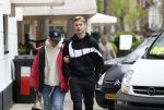 Amsterdam 7 mei 2019
Frenkie de Jong met zijn vriendin Mikky in Amsterdam zuid.