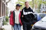 Amsterdam 7 mei 2019
Frenkie de Jong met zijn vriendin Mikky in Amsterdam zuid.