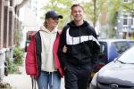 Amsterdam 7 mei 2019
Frenkie de Jong met zijn vriendin Mikky in Amsterdam zuid.