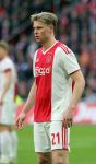 Amsterdam, 31 Maart 2019 AJAX-PSV, eindstand 3-1
Frenkie de Jong