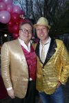 Bloemendaal 13 april 2019
Afscheidsfeest voor Hans Klok die naar Las Vegas gaat verhuizen. Frits Huffnagel met een kennis