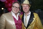 Bloemendaal 13 april 2019
Afscheidsfeest voor Hans Klok die naar Las Vegas gaat verhuizen. Frits Huffnagel met een kennis