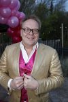 Bloemendaal 13 april 2019
Afscheidsfeest voor Hans Klok die naar Las Vegas gaat verhuizen. Frits Huffnagel met een kennis
