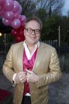 Bloemendaal 13 april 2019
Afscheidsfeest voor Hans Klok die naar Las Vegas gaat verhuizen. Frits Huffnagel met een kennis