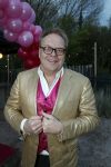 Bloemendaal 13 april 2019
Afscheidsfeest voor Hans Klok die naar Las Vegas gaat verhuizen. Frits Huffnagel met een kennis