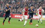 Amsterdam, 31 Maart 2019 AJAX-PSV, eindstand 3-1
Hakim Ziyech en Jorrit Hendrix