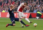 Amsterdam, 31 Maart 2019 AJAX-PSV, eindstand 3-1
Hakim Ziyech en Jorrit Hendrix