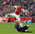 Amsterdam, 31 Maart 2019 AJAX-PSV, eindstand 3-1
Hakim Ziyech en Jorrit Hendrix