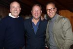 Volendam 6 mei 2019
10 jaar magazine 100%NL bij hotel Spaander. Hans v d Veen Mike Dobbinga en Maurice Kroon