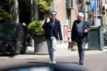 Amsterdam 11 mei 2019
Mark v Eeuwen en Huub Stapel op de cornelis schuytstraat. Ze gaan repeteren voor Flikken Rotterdam.