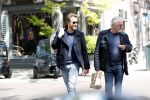 Amsterdam 11 mei 2019
Mark v Eeuwen en Huub Stapel op de cornelis schuytstraat. Ze gaan repeteren voor Flikken Rotterdam.