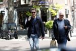 Amsterdam 11 mei 2019
Mark v Eeuwen en Huub Stapel op de cornelis schuytstraat. Ze gaan repeteren voor Flikken Rotterdam.