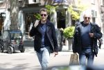 Amsterdam 11 mei 2019
Mark v Eeuwen en Huub Stapel op de cornelis schuytstraat. Ze gaan repeteren voor Flikken Rotterdam.