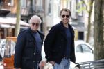 Amsterdam 11 mei 2019
Mark v Eeuwen en Huub Stapel op de cornelis schuytstraat. Ze gaan repeteren voor Flikken Rotterdam.