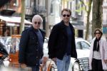 Amsterdam 11 mei 2019
Mark v Eeuwen en Huub Stapel op de cornelis schuytstraat. Ze gaan repeteren voor Flikken Rotterdam.