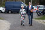 Bloemendaal 13 april 2019
Afscheidsfeest voor Hans Klok die naar Las Vegas gaat verhuizen. Jacques d Ancona kwam met zijn partner Hans Langhout