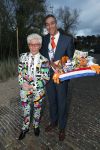 Bloemendaal 13 april 2019
Afscheidsfeest voor Hans Klok die naar Las Vegas gaat verhuizen. Jacques d Ancona kwam met zijn partner Hans Langhout