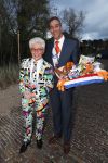 Bloemendaal 13 april 2019
Afscheidsfeest voor Hans Klok die naar Las Vegas gaat verhuizen. Jacques d Ancona kwam met zijn partner Hans Langhout