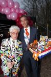 Bloemendaal 13 april 2019
Afscheidsfeest voor Hans Klok die naar Las Vegas gaat verhuizen. Jacques d Ancona kwam met zijn partner Hans Langhout