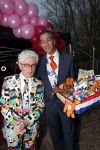 Bloemendaal 13 april 2019
Afscheidsfeest voor Hans Klok die naar Las Vegas gaat verhuizen. Jacques d Ancona kwam met zijn partner Hans Langhout