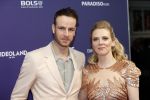 Amsterdam 15 april 2019
Premiere Baantjer in het nieuwe deLamar theater. Jelka v Houten met nieuwe vriend Henry v Loon