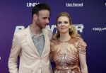 Amsterdam 15 april 2019
Premiere Baantjer in het nieuwe deLamar theater. Jelka v Houten met nieuwe vriend Henry v Loon