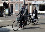 Amsterdam 15 april 2019
Jeroen  Krabbe op de fiets.