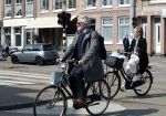 Amsterdam 15 april 2019
Jeroen  Krabbe op de fiets.