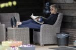 Grolloo 6 april 2019
Johan Derksen in de tuin van zijn huis na zijn ongeluk.