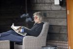 Grolloo 6 april 2019
Johan Derksen in de tuin van zijn huis na zijn ongeluk.